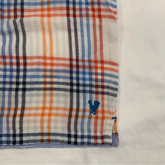 Blue Rooster Baby Boy Button Short Sleeve Checkered Shirt - 12-18 Months - Picture 3 of 4